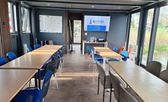 Schulungsraum Innenansicht, Foto: Bootsschule Bothe